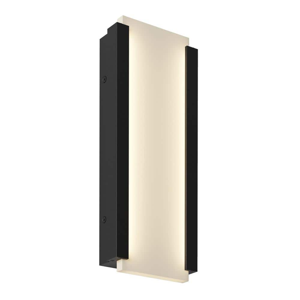 Artika Blade Black Modern 3 CCT Integrated LED Outdoor Hardwired