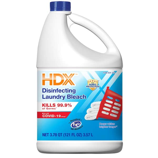 HDX 121 oz. Laundry Disinfecting Liquid Bleach Cleaner