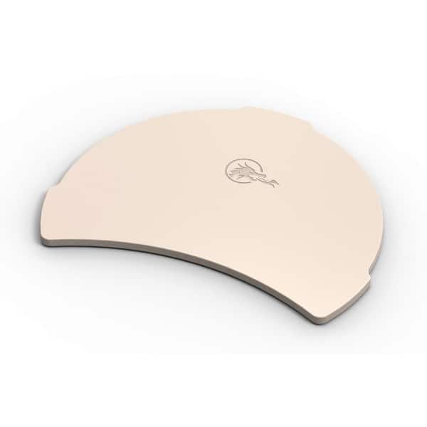 Heat Deflecting Ceramic Grill Stone for 22 in. Kettle Grills