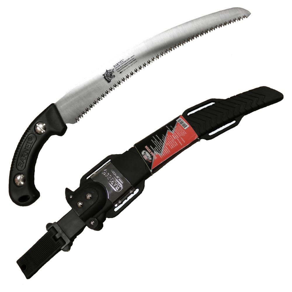 BARNEL USA 13 in. Professional PullCut Saw and Sheath ZF330 The Home