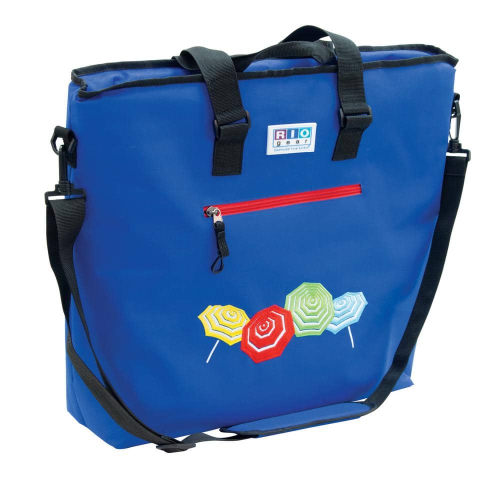 在庫分特価 Rio Gear Insulated Cooler Beach Bag， Stripe 並行輸入品 お弁当袋、ランチバッグ 