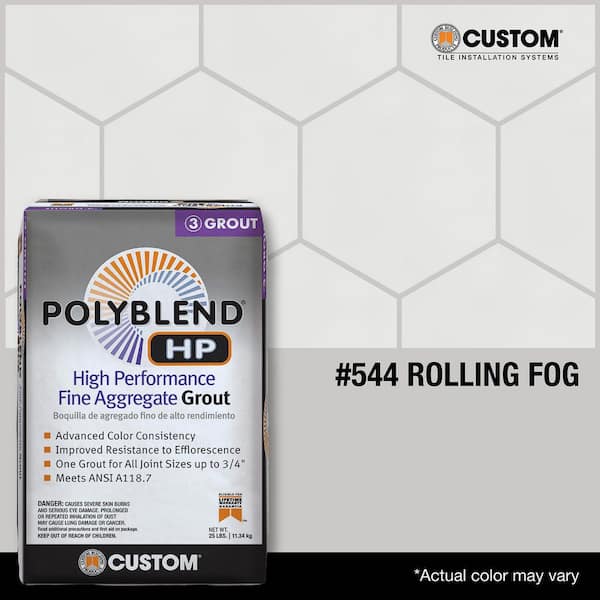 Polyblend HP #544 Rolling Fog 25lb High Performance Fine Aggregate Grout