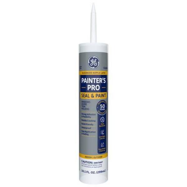 GE Painter's Pro 10.1 oz. Siliconized Acrylic Latex Caulk Windows