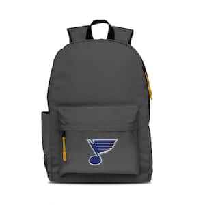 St. Louis Blues 17 in. Gray Campus Laptop Backpack