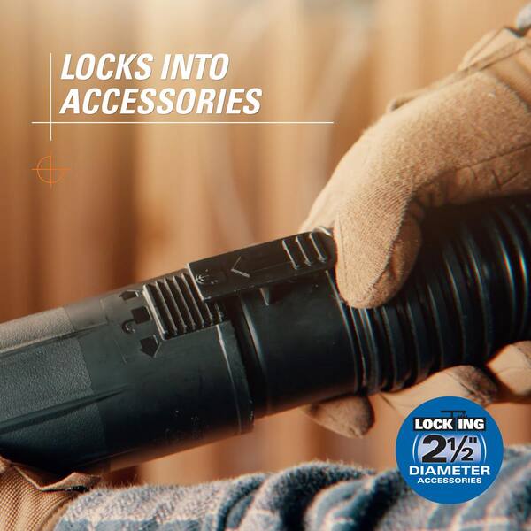 Locking Vacuum Hose for RIDGID Wet/Dry 