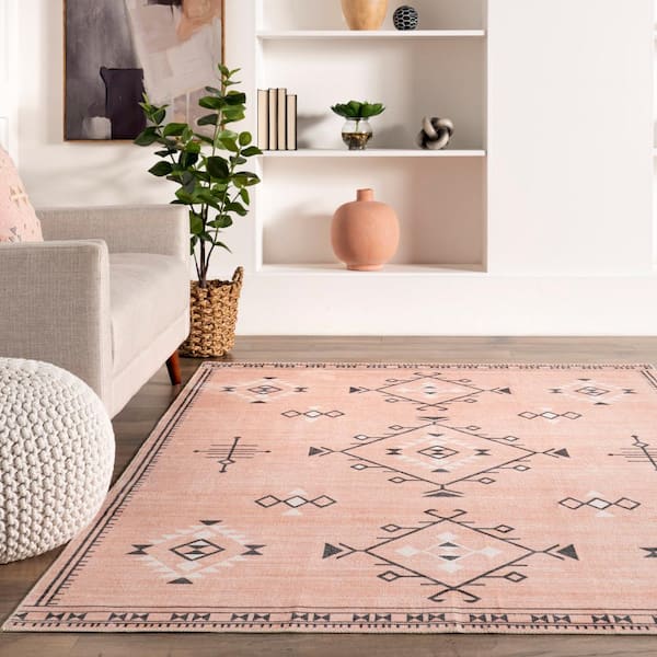 Aziza Printed Chenille Rug