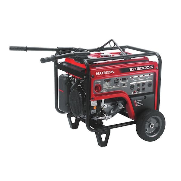 Industrial 5000-Watt Gasoline Powered Portable Generator with GFCI Protection and iGX OHV Commercial Engine