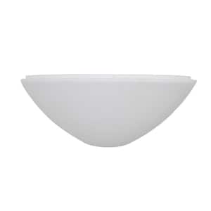 Four Winds 54 in. White Ceiling Fan Replacement Glass