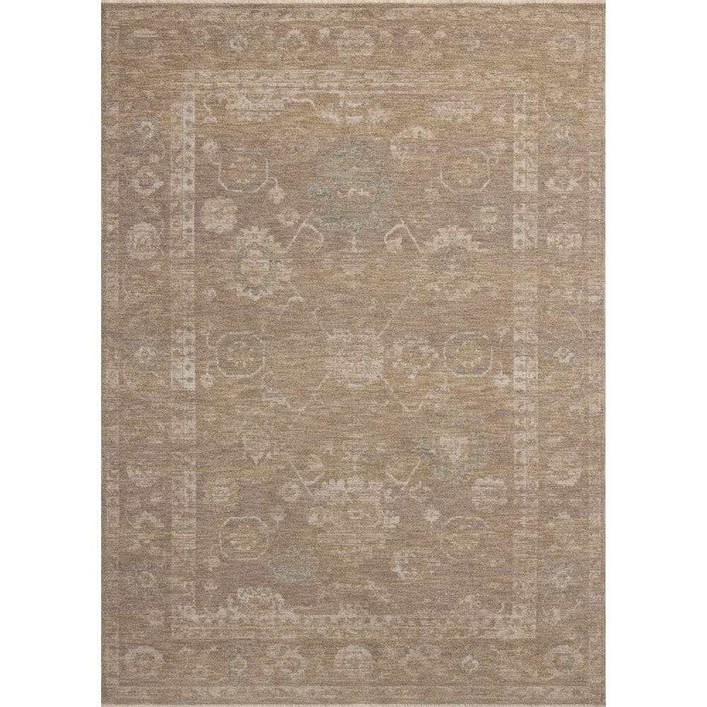 Chris Love Julia Louisa Taupe/Gold 2 ft. 3 in. x 3 ft. 10 in. Traditional Accent Rug price history on PriceWatchPro