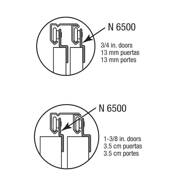 Barton Kramer 1-1/4 in. D X 1/3 in. L Stamped Steel Patio Door Roller Assembly 1 pk Barton Kramer 1-1/4 in. D X 1/3 in. L Stamped Steel Patio Door Roller Assembly 1 pk