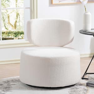 White Fabric Side Chair (Set of 1)