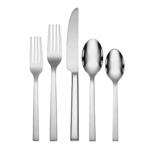 Chef's Table 20-Piece Silver 18/0-Stainless Steel Flatware Set (Service For 4)