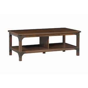 Hanson Walnut Coffee Table with 1-drawer
