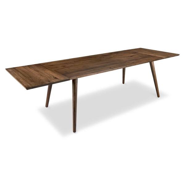 Poly and Bark Cleo Extension Dining Table In Walnut