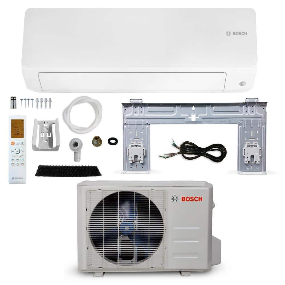 Bosch Gen 2/3 12,000 BTU 1-Ton Ductless Mini Split Air Conditioner with Heat Pump 230-Volt