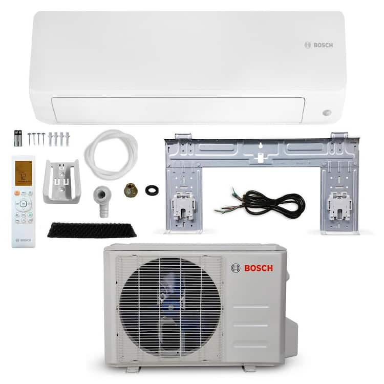 Bosch Gen 2/3 12,000 BTU 1-Ton Ductless Mini Split Air Conditioner with Heat Pump 230-Volt