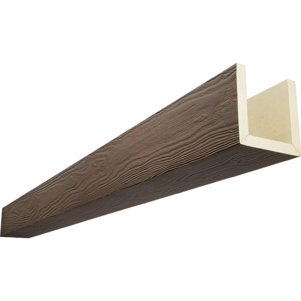 Endurathane 8 in. H x 10 in. W x 24 ft. L Sandblasted Cedar Bark Faux Wood Beam price history on PriceWatchPro