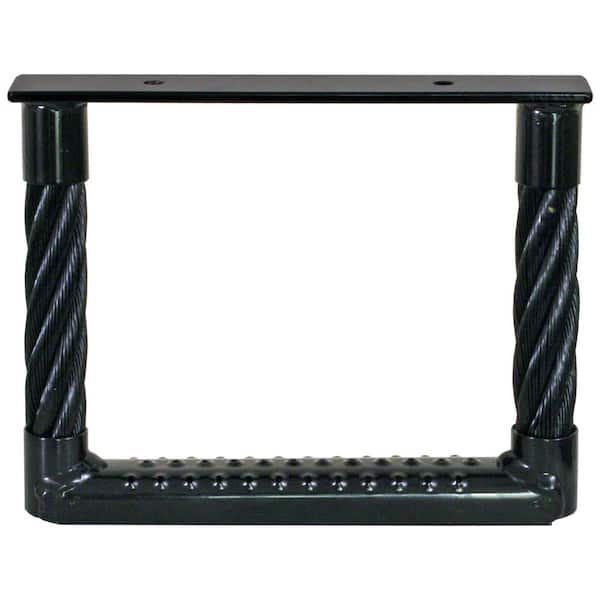 Buyers Products Company Black Powder Coated Cable Type Truck Step - 9 in. x 12 in. x 1.38 in. D