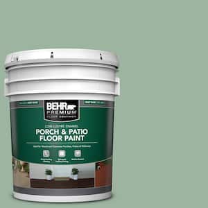 5 gal. #S410-4 Copper Patina Low-Lustre Enamel Interior/Exterior Porch and Patio Floor Paint