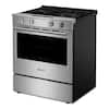 Maytag Maytag 30 in. 5 Burner Elements Slide-In Electric Range in Fingerprint Resistant Stainless Steel with Grill Mode MSES7030SZ 10