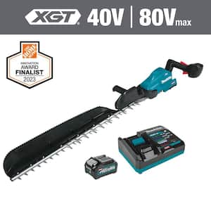 XGT 40V max Brushless Cordless 30 in. Single-Sided Hedge Trimmer Kit (4.0Ah)