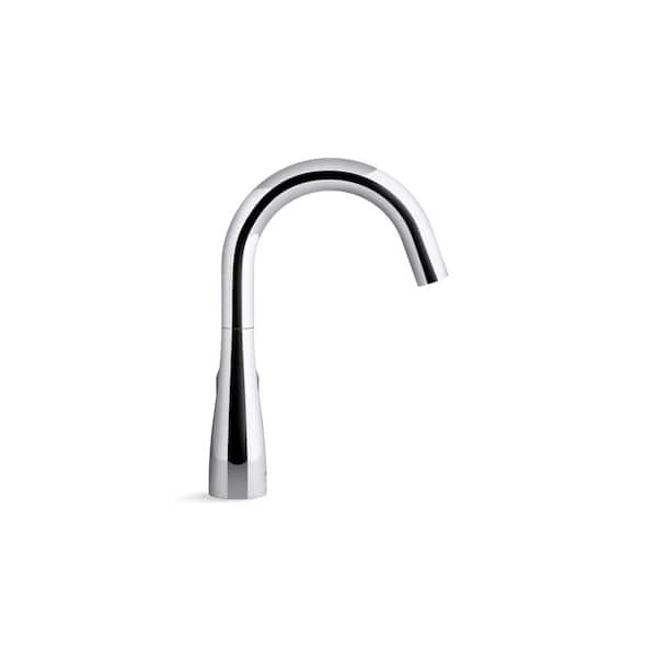 KOHLER Rival Single-Handle Bar Sink Faucet in Polished Chrome