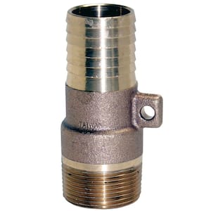 1 in. Brass Male Insert Adapter with Rope Loop