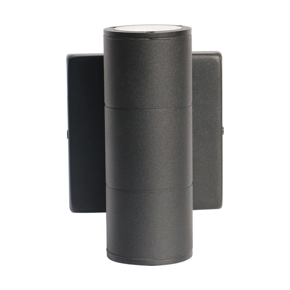 Small Black Bronze Direct Wired LED Outdoor Sconce