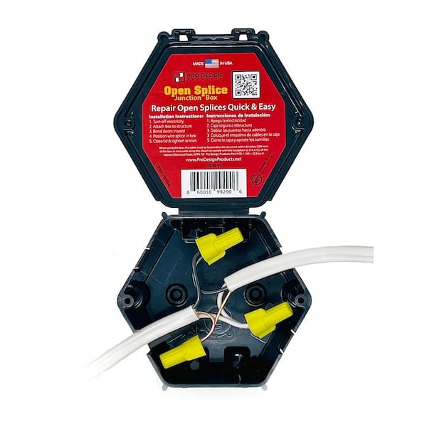 Open Splice Junction Box OSJB-V1 - The Home Depot