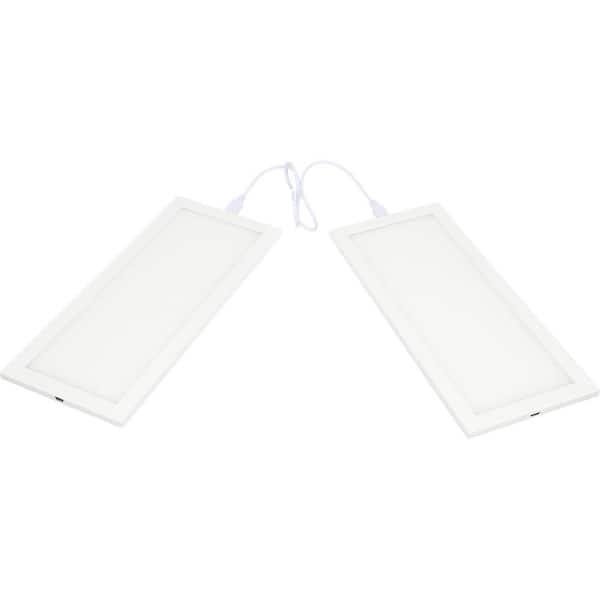 Westek Tavo 9 in. LED White Under Cabinet Light (2-Pack)