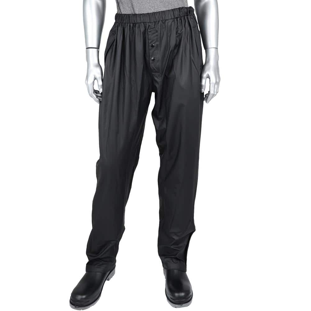 John Deere Men's X-Large Black Waterproof, Polyurethane