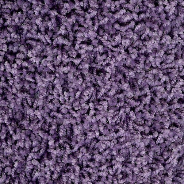 Simply Seamless Pop Culture 11 Plum Fabulous 24 in. x 24 in. Residential Carpet Tiles (10-Case)