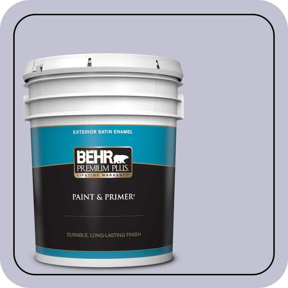 5 gal. #S550-2 Powder Lilac Satin Enamel Exterior Paint & Primer price history on PriceWatchPro
