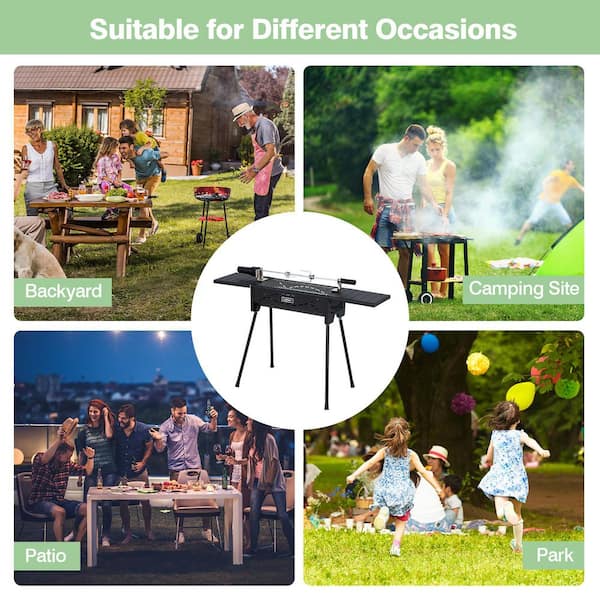 BBQ Dragon Ultimate Grill Accessories Set - Large Charcoal Chimney Starter  Bundle with 9” Round Wooden Handle Grill Grate - Heavy Duty & Durable BBQ  Tools - BBQ Dragon