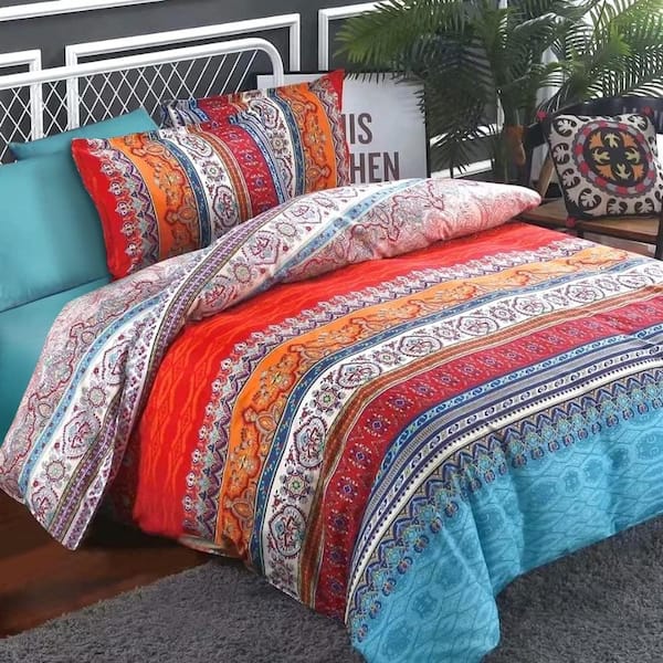 Shatex 7 Piece All Season Bedding King size Comforter Set-Ultra Soft Polyester Elegant Bedding Comforters