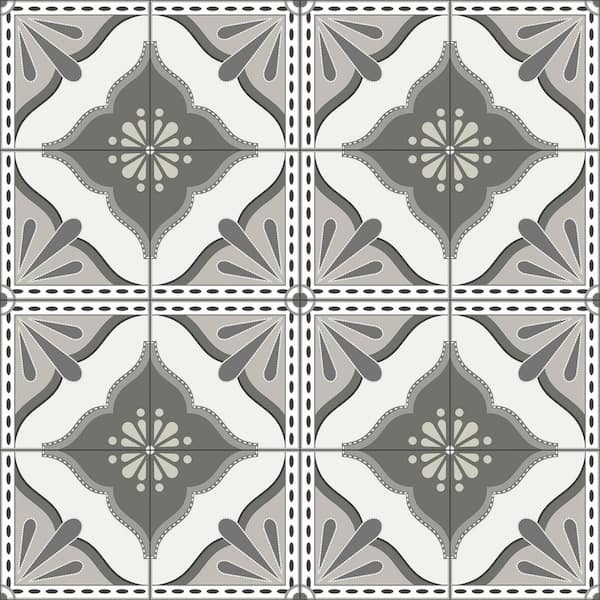 TRANSFORM Transform Large Tile Mono Peel & Stick Wallpaper