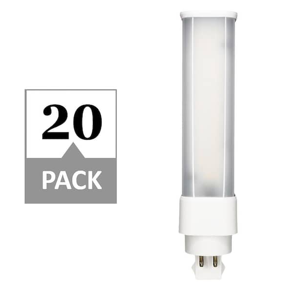 Simply Conserve 13-Watt Equivalent CFLNI Horizontal G24Q LED Light in Cool White (20-Pack) L9PL40G24QH - The Home Depot
