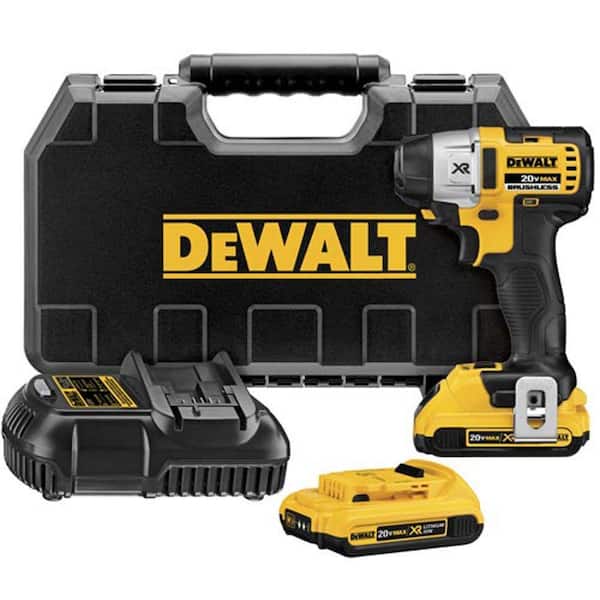 DEWALT 20-Volt Max XR Lithium-Ion Brushless 3-Speed 1/4 in. Cordless Impact Driver