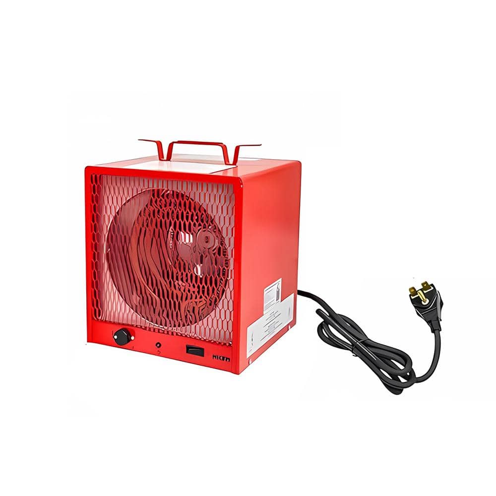 12 in. 4800W Fan-Forced Industrial Space Heater, up to 600 sq. ft. with Fan  Function, 6 ft. Cord, Integrated Thermostat HCR-48 - The Home Depot, image size:1000x1000