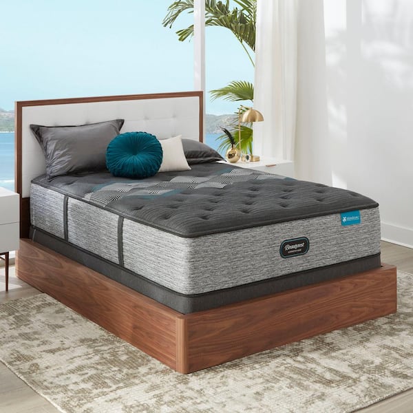 Beautyrest Diamond Series Medium 14.75 in. Mattress Low Profile Foundation Set