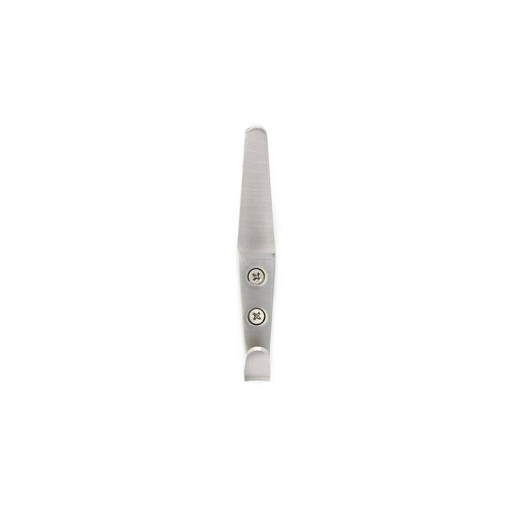 Brushed Nickel Adjustable Contemporary Metal Wall Hook