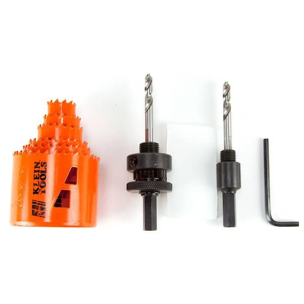 Klein Tools Bi-Metal Hole Saw Kit (8-Piece) 31902
