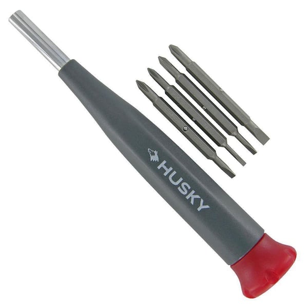 Husky 8-in-1 Philips and Slotted Screwdriver Set