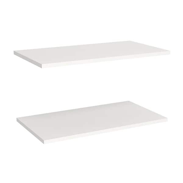 ClosetMaid Impressions White Shelves for 25 in. W Impressions Tower (2-Pack)