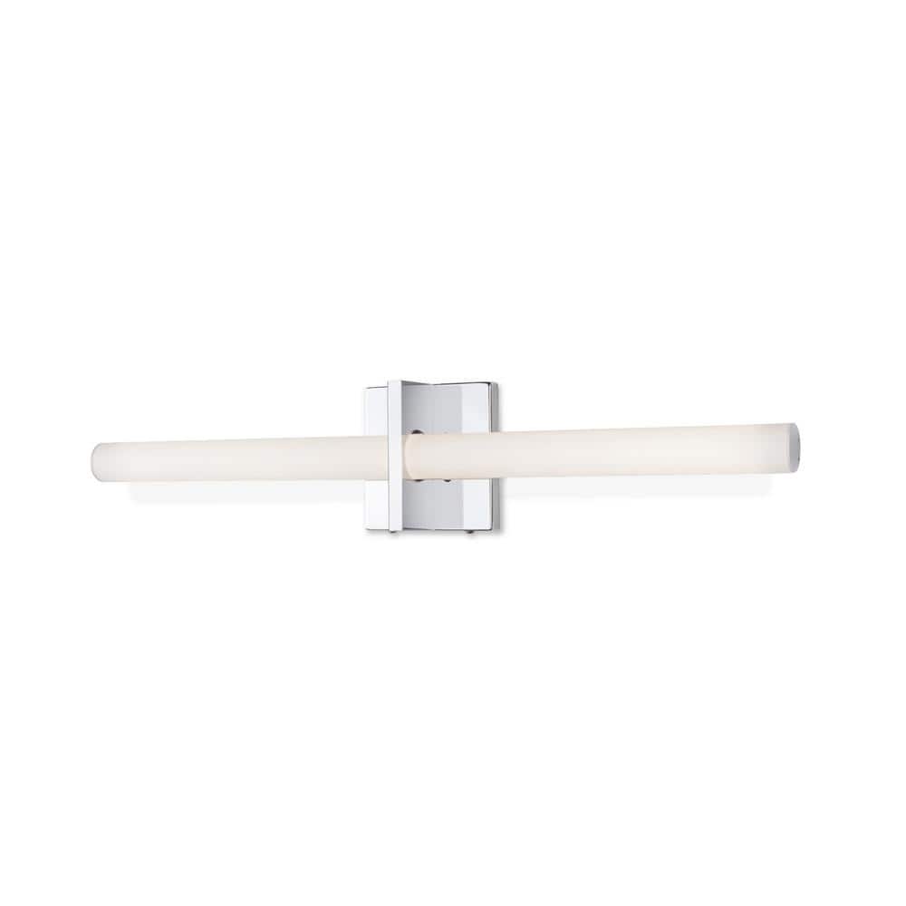 Camden Chrome 24" Dimmable LED Bath Bar