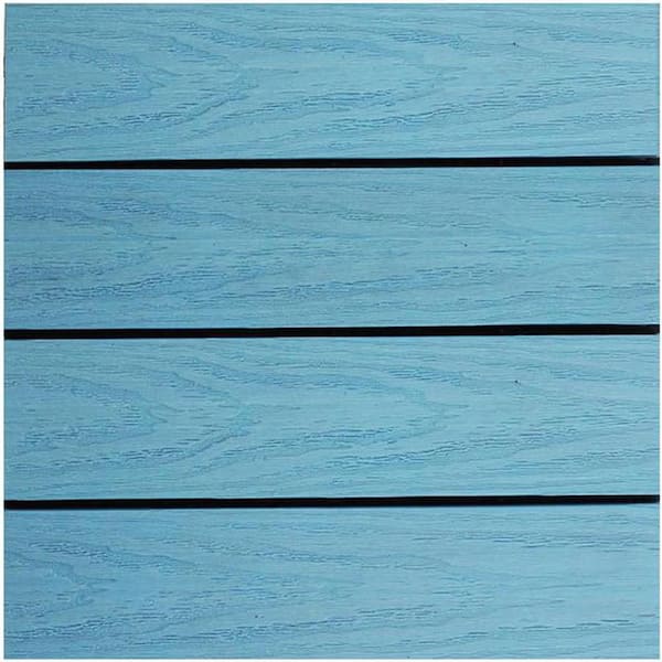 NewTechWood UltraShield Naturale 1 ft. x 1 ft. Quick Deck