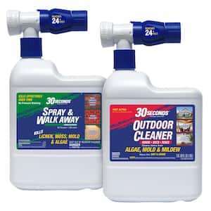 64 oz. Ready-To-Spray and Walk Away Cleaner and 64 oz. Ready-To-Spray Outdoor Cleaner Bundle