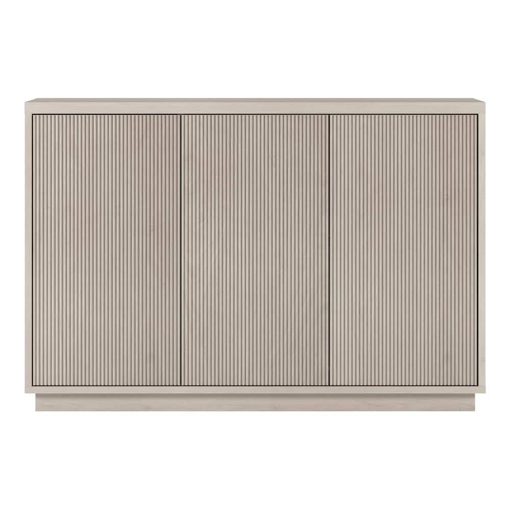 Alder White 48" Modern MDF Buffet Sideboard