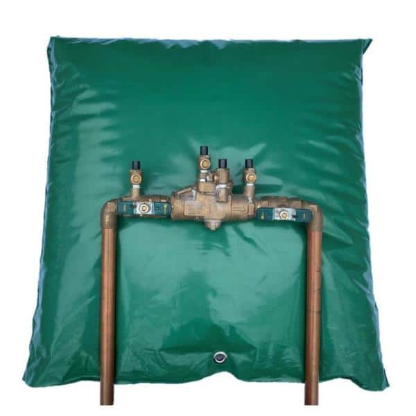 Bolsa aislante de plástico verde encapsulada de fibra de vidrio pequeña Dekorra, 24 pulgadas de ancho x 24 pulgadas de alto, 602-GN - The Home Depot