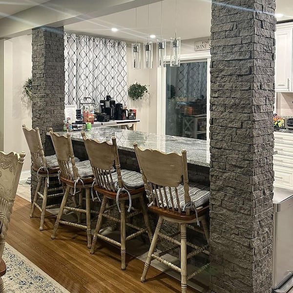Evolve Stone District View Phantom Shadow Fire Rated Flat Faux